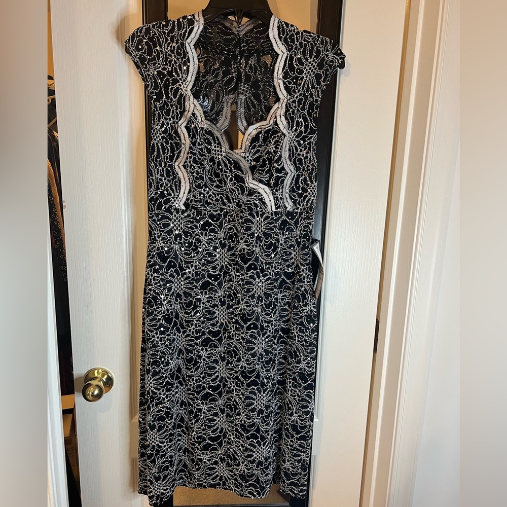 Connected apparel dress
